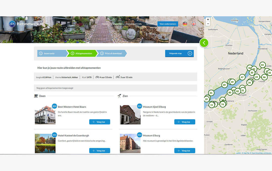 screenshot plannen route stap 3 screenshot plannen route stap 3