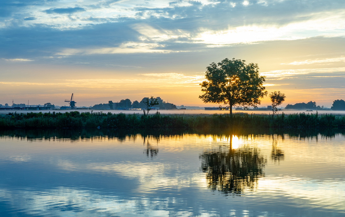 Kagerplassen bij Kaag