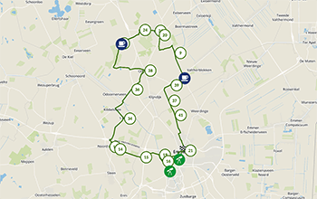 Fietsknooppunten Routes In Nederland En België