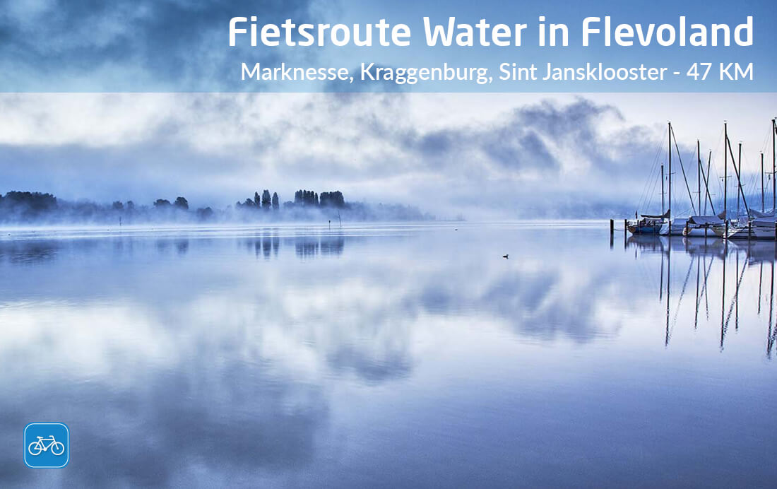 Fietsroute Water in Flevoland