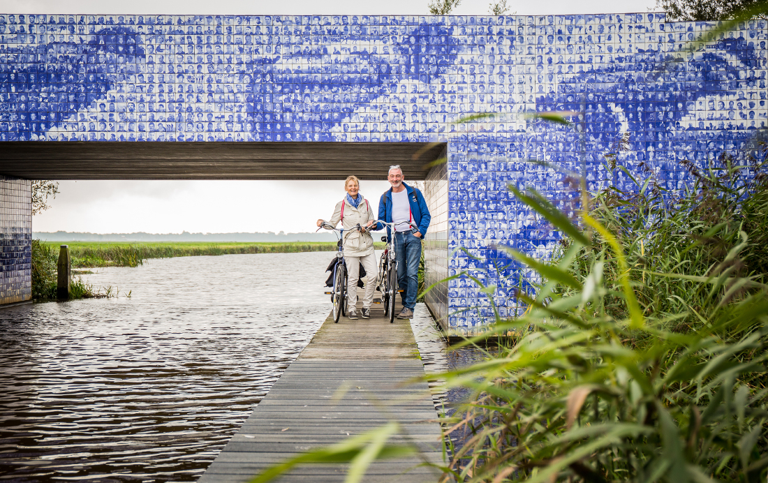 Elfstedenmonument Tegeltjesbrug