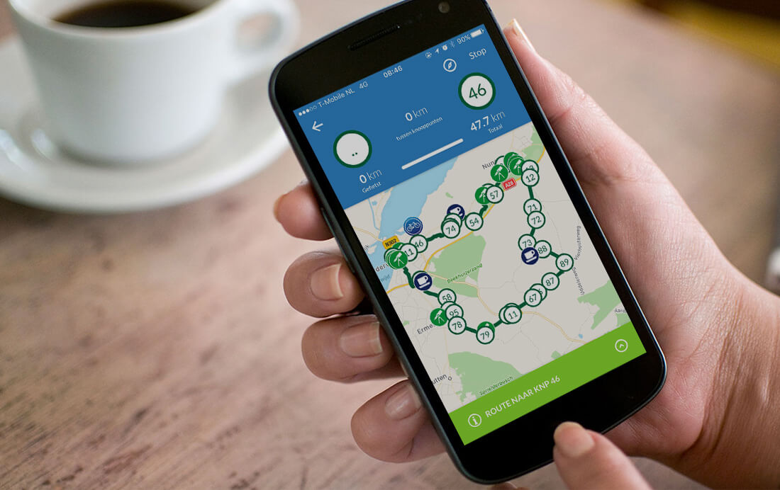 De veiligste fiets App van Nederland