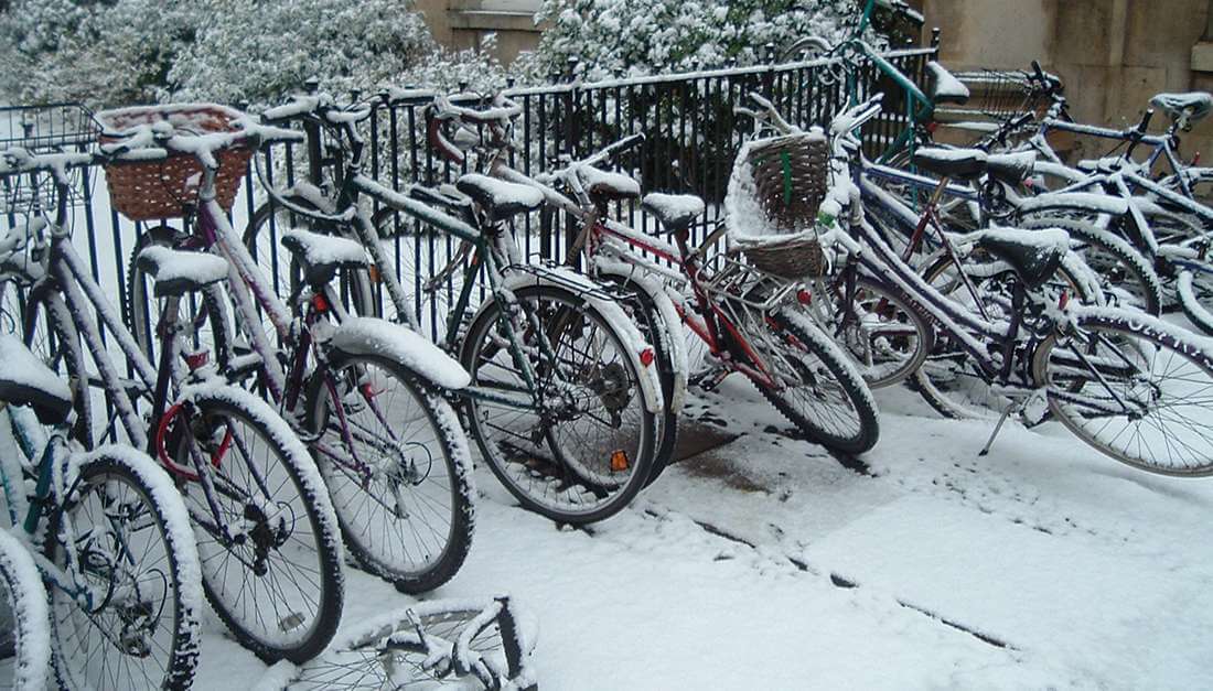 Zeven redenen om te fietsen in de winter