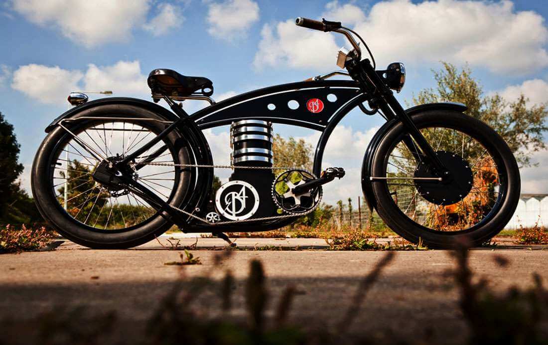 B4 Bike: Een Harley zonder benzinemotor