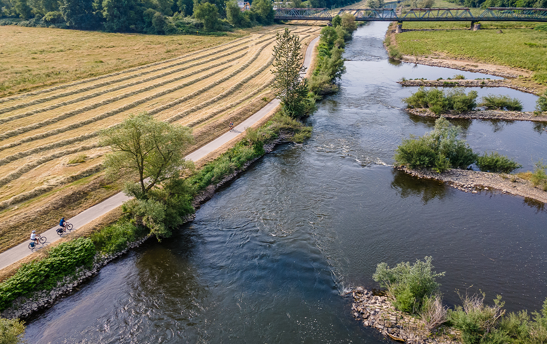 Fietsvakantie Duitsland met de mooiste fietsroutes langs Duitse rivieren